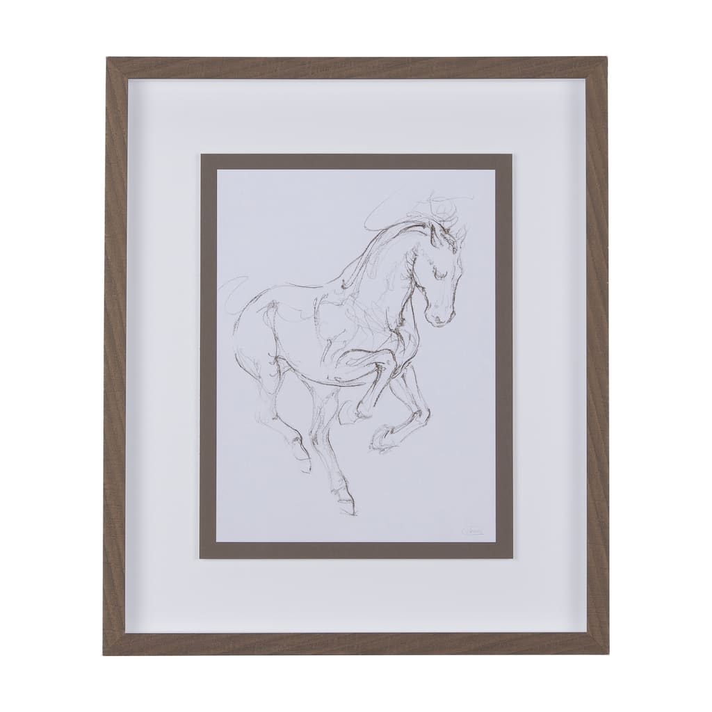 Horse I Framed Art Print