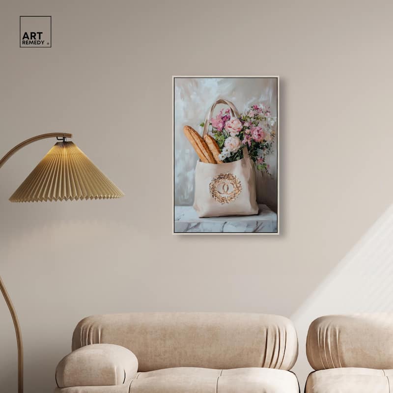 Chic Carryall I Canvas by Art Remedy