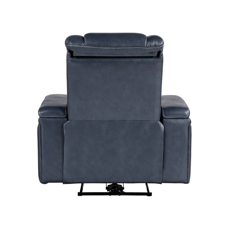 Lourical Leather Match Power Reclining Chair