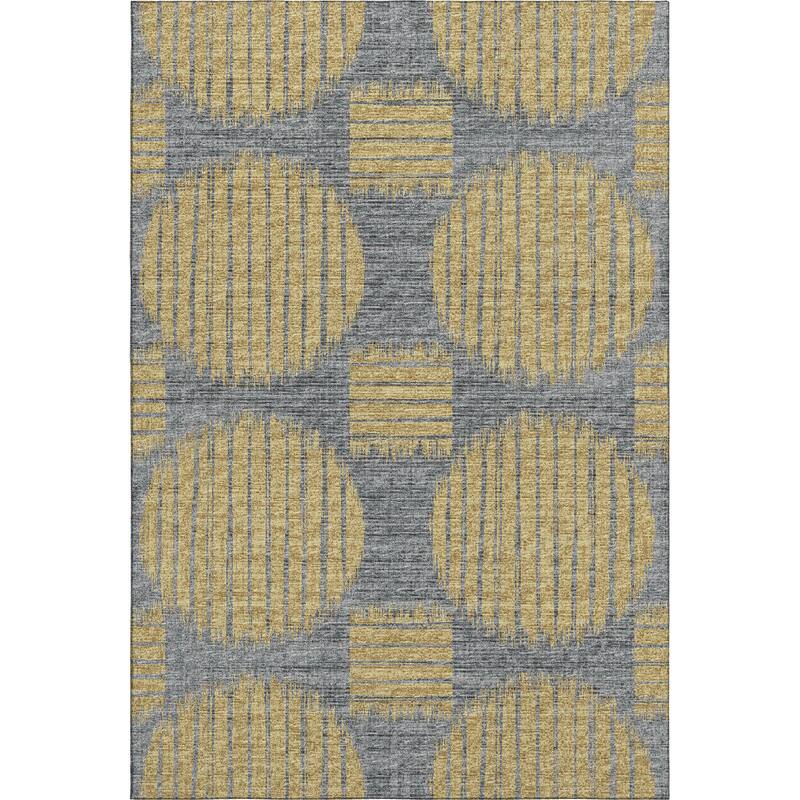 Premium Washable Super Soft Contemporary Geo Mayfield Rug