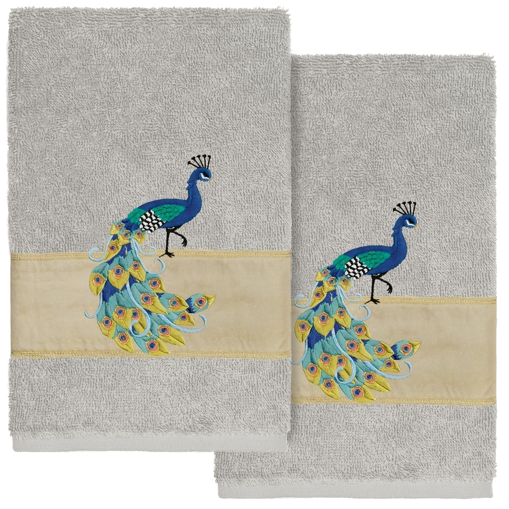 Authentic Hotel and Spa Turkish Cotton Penelope 2PC Hand Towel Set