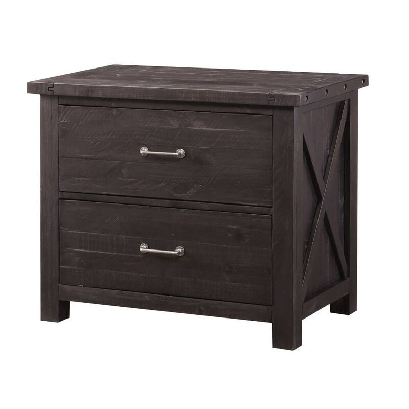 Oak Park 2 Drawer File Cabinet