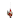 Hand-Painted Glass Garden Santa Ornament - 3.0"L x 3.5"W x 5.9"H