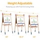 preview thumbnail 7 of 9, Costway All-in-One Wooden Kid's Art Easel Height Adjustable Paper Roll - See Details
