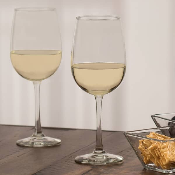 Libbey Classic Blue All-Purpose Stemless Wine Glasses Set, 6 pk