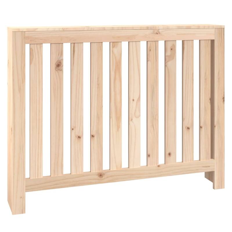 vidaXL Radiator Cover 31.3/42.7"x7.5"x33.1" Solid Wood Pine