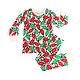 preview thumbnail 2 of 24, Organic Holiday Lights Family Pajamas 12 - 24 months