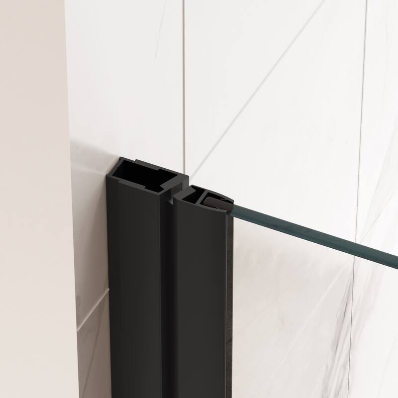 Semi-Frameless Left and Right Opening Universal Pivot Shower Door