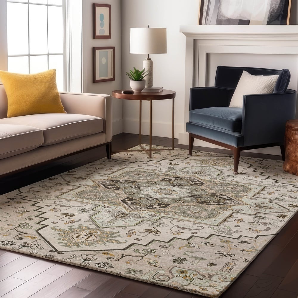 Premium Washable Super Soft Traditional Oriental Mayfield Rug