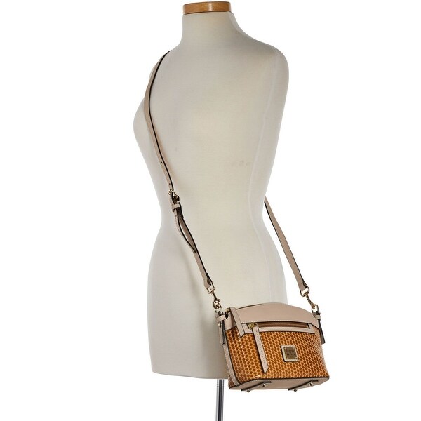 beacon woven domed crossbody