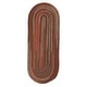 preview thumbnail 15 of 14, Colonial Mills Wayland Rustic Farmhouse Braided Multicolor Runner Rug