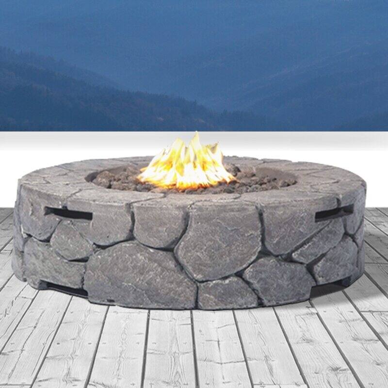 LSI Concrete Propane Fire pit - 28