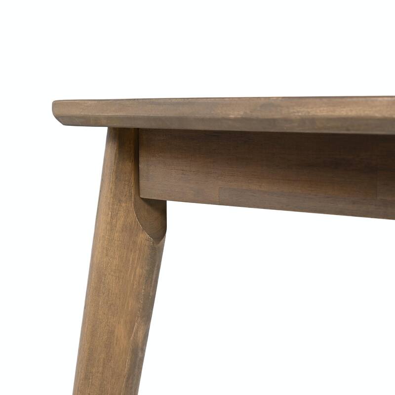 8-Seater Acacia Wood Dining Table with Heavy-Duty Frame