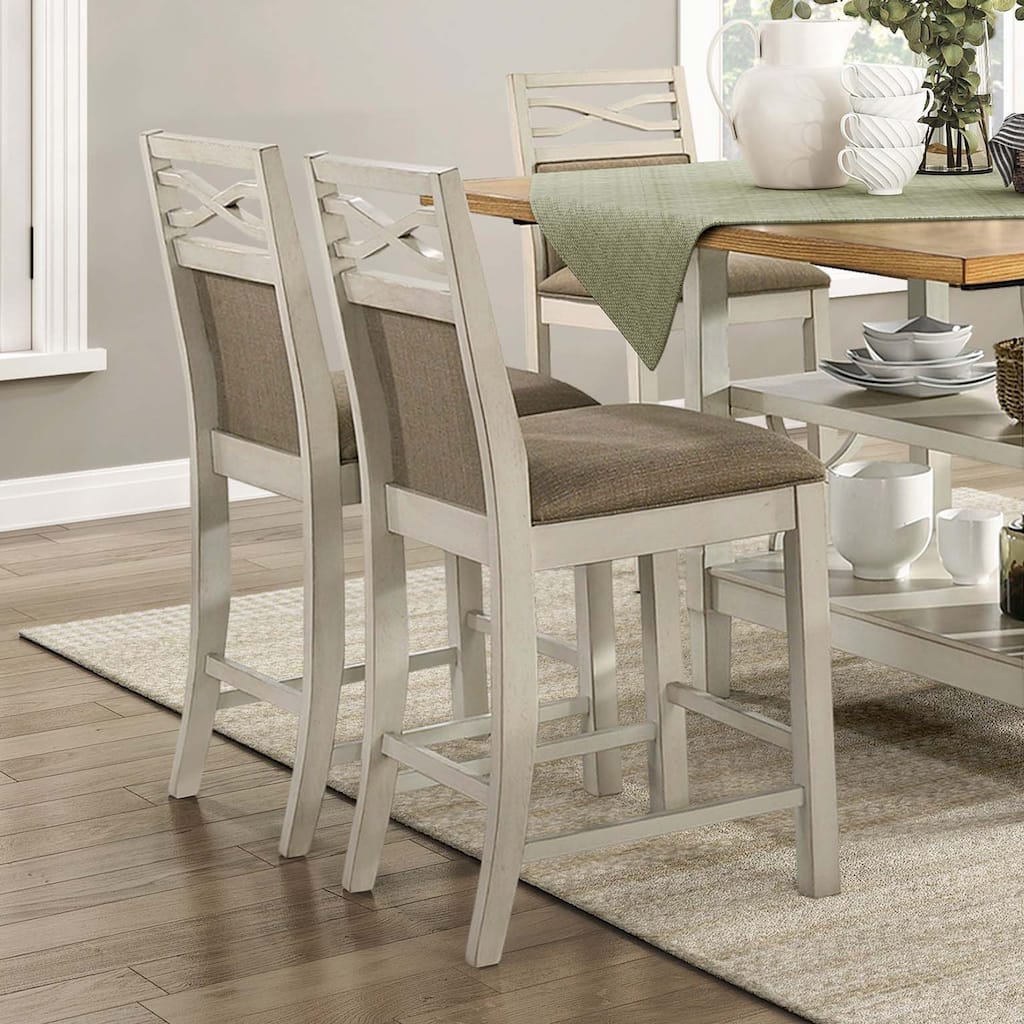 Counter Height Dining Chairs Set of 2