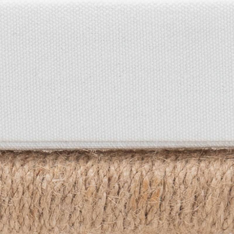 Maliyah Japandi Natural Jute Accent Bench