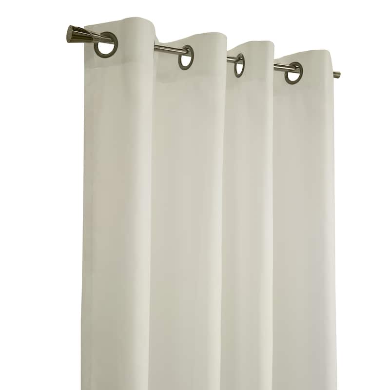 ThermaVoile Rhapsody Lined Grommet Extra Wide Width Single Curtain Panel