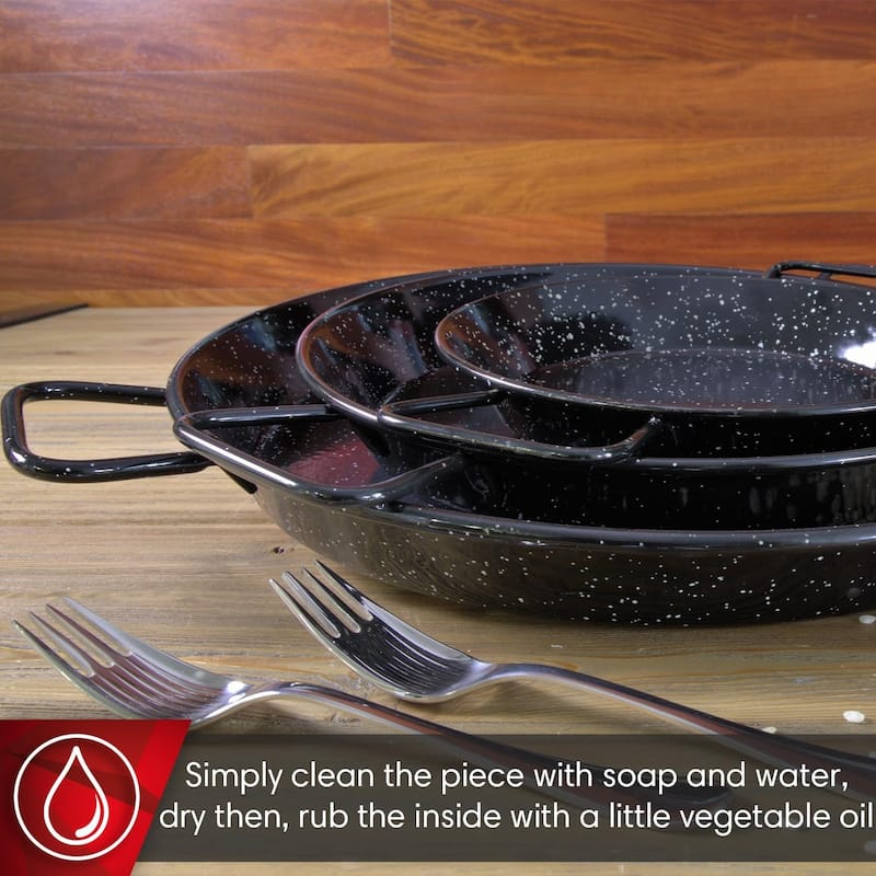 Magefesa Enameled Carbon Steel Paella Pan