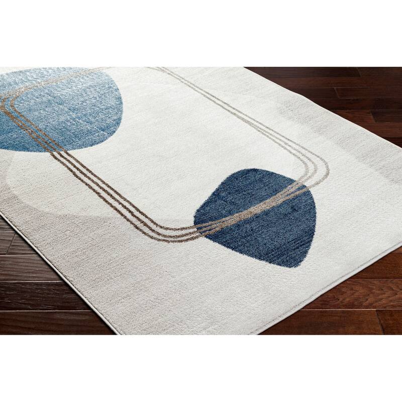 Livabliss Scandinavian St Tropez Geometric Area Rug