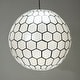preview thumbnail 52 of 56, Capiz Honeycomb Globe Pendant Light