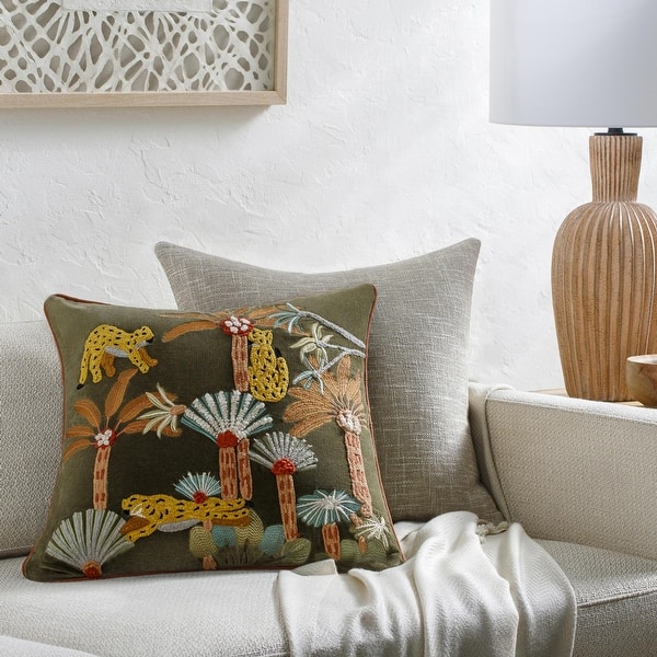 Franchesca Modern & Contemporary Animal Accent Pillow On Sale Bed Bath & Beyond 38927869