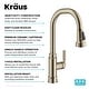 preview thumbnail 79 of 144, Kraus 2-Function 1-Handle 1-Hole Pulldown Sprayer Brass Kitchen Faucet