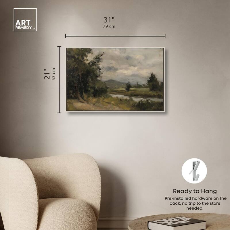 River's Path Canvas by Art Remedy