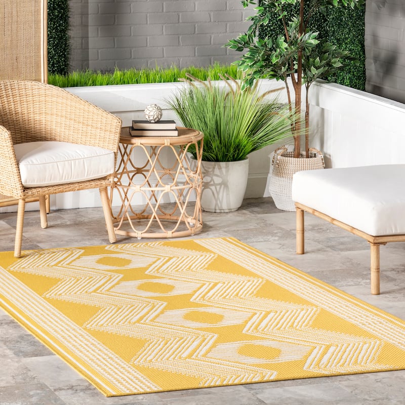 Nuloom Charlotte Contemporary Indoor/Outdoor Area Rug
