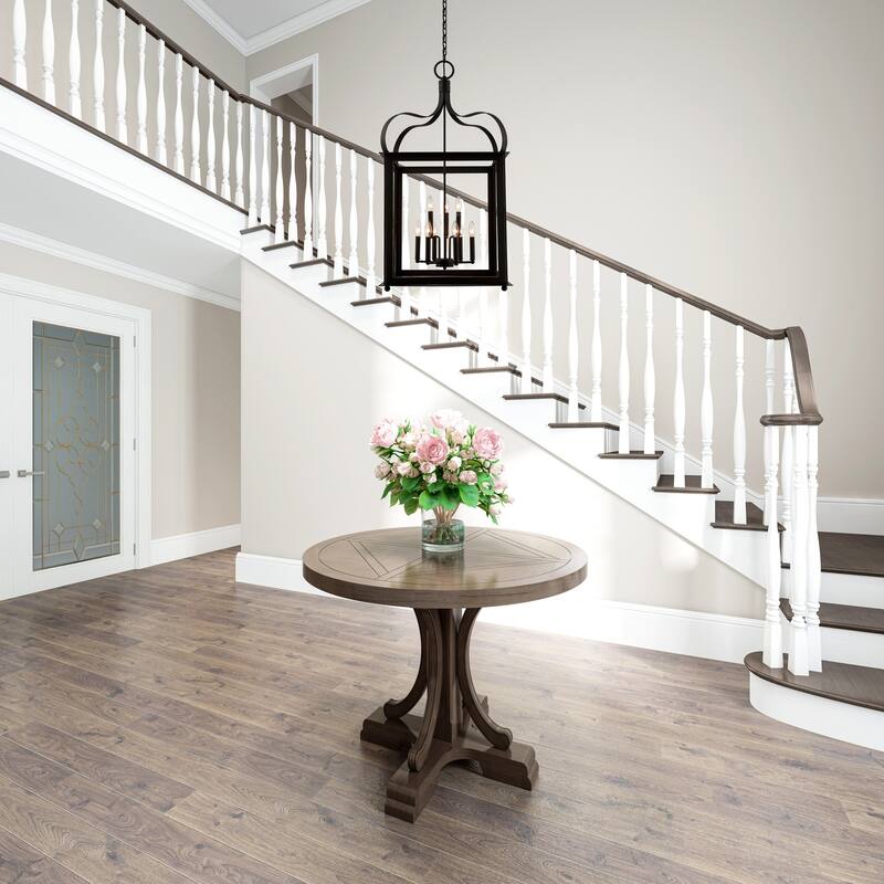 Livex Lighting Garfield 9 Light Semi-Flush Ceiling Fixture