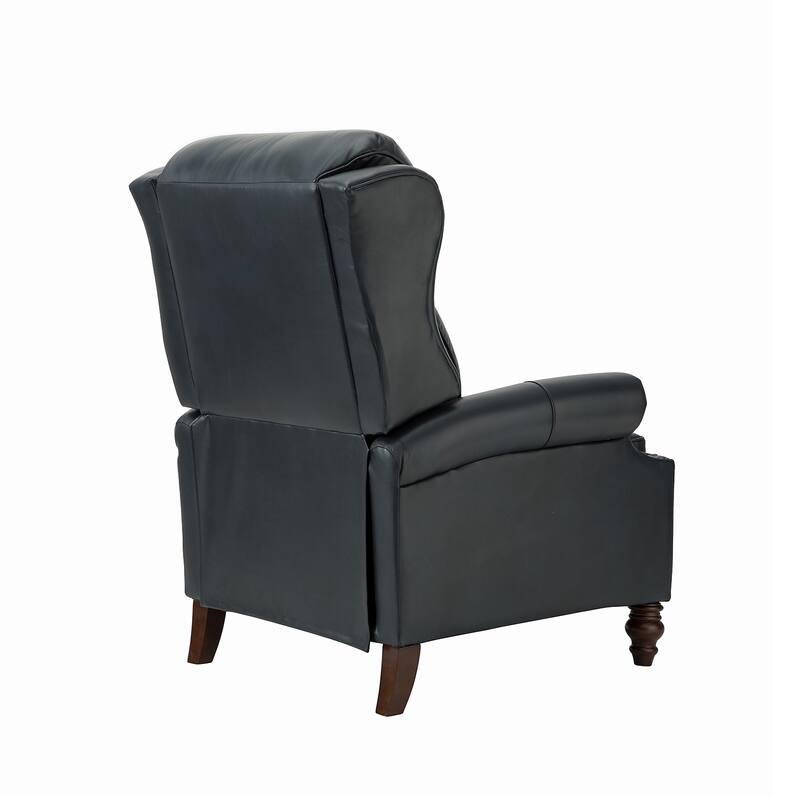Noemon Genuine Leather Recliner with Nailhead Trims by HULALA HOME (Set of 2)