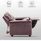 preview thumbnail 34 of 43, Mcombo Kids Recliner Chair Armrest Sofa for Toddlers Faux Leather