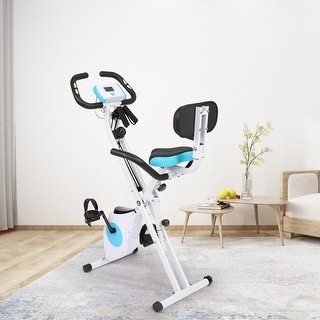 Indoor Cycling Klarfit Azura Folding Exercise Bike Folding