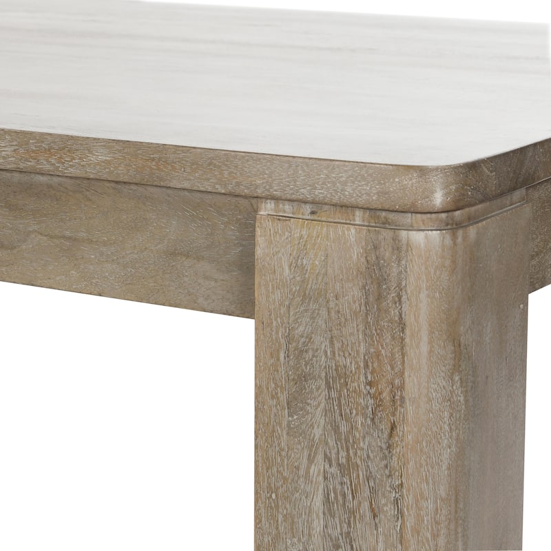 Classic Home Sedia 78" Solid Wood Dining Table