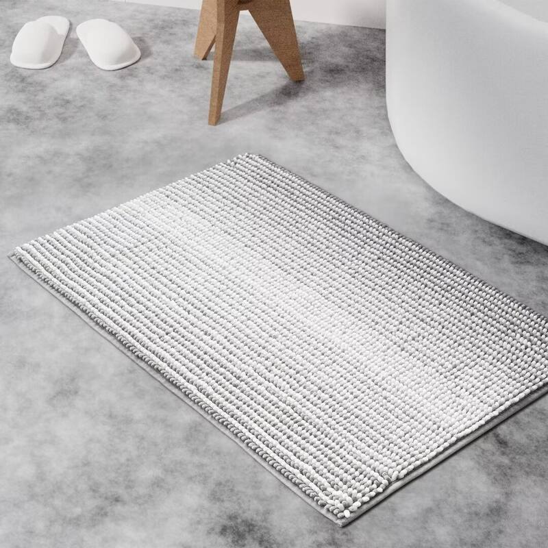 Ombre Chenille Non-Slip Bath Rug