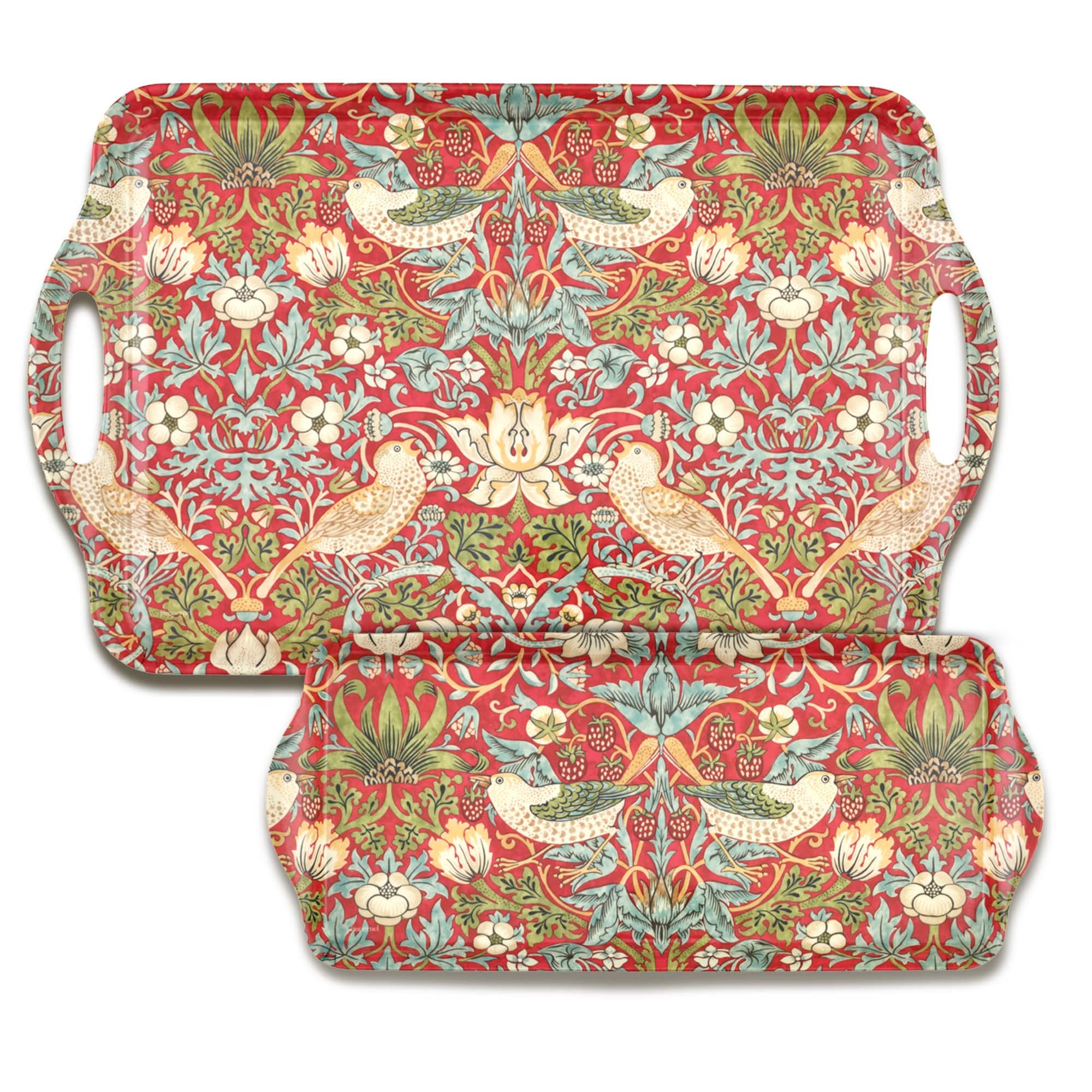 Option Morris & Co. - Strawberry Thief Red