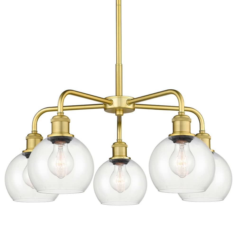 Innovations Lighting 516-5CR-15-24 Athens Chandelier Athens 5 Light