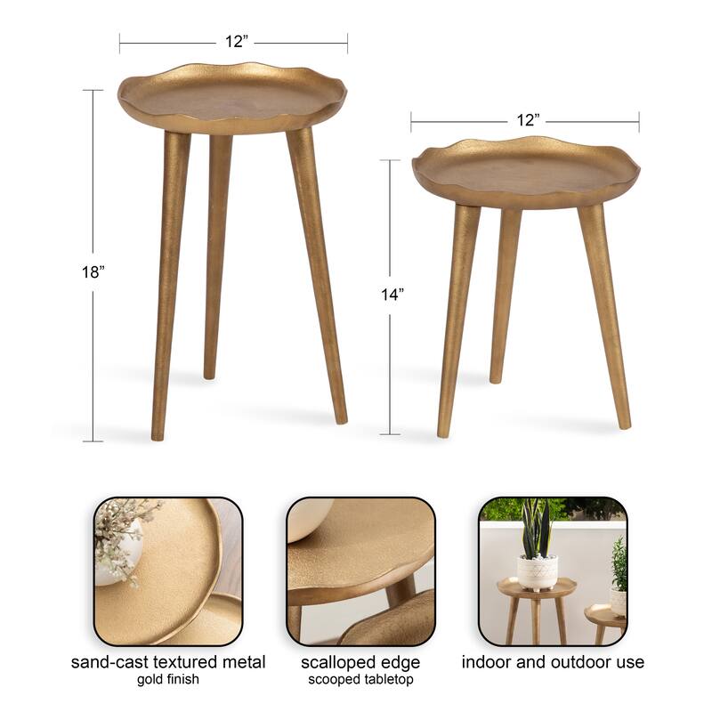 Kate and Laurel Alessia Plant Stand Set