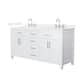 Option White / White Quartz Top / Brushed Nickel Hardware