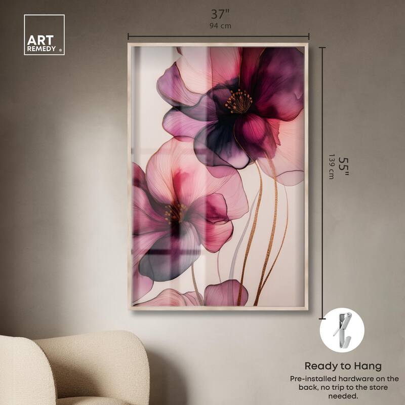 Velvet Verse III Shadowbox by Art Remedy
