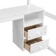 preview thumbnail 13 of 13, White Full Size Solid Wood Loft Bed with Built-in Wardrobe, Desk, Storage Shelves and Drawers