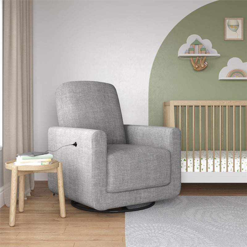 Baby Relax Step Swivel Nursery Chair with USB Charger
