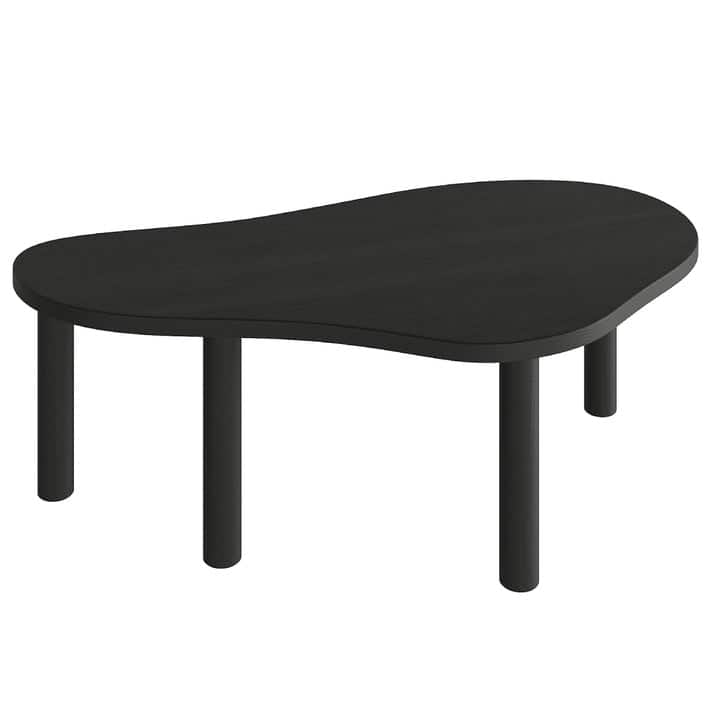 Wood Coffee Table Corona | Furniture Dash - Black