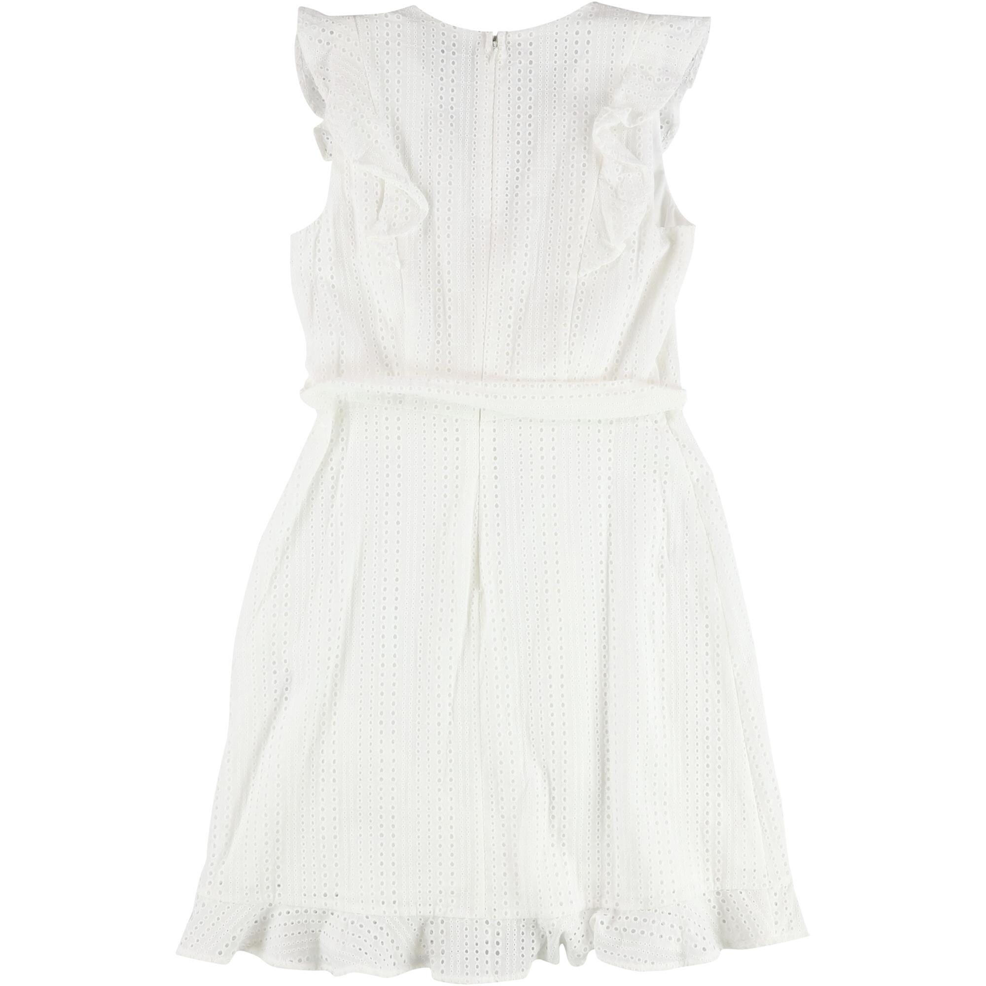 bar III Womens Eyelet Lace Ruffled Dress,, White, 2 - Bed Bath & Beyond - 41852807 bar III Womens Eyelet Lace Ruffled Dress,, White, 2 - Bed Bath & Beyond - 41852807