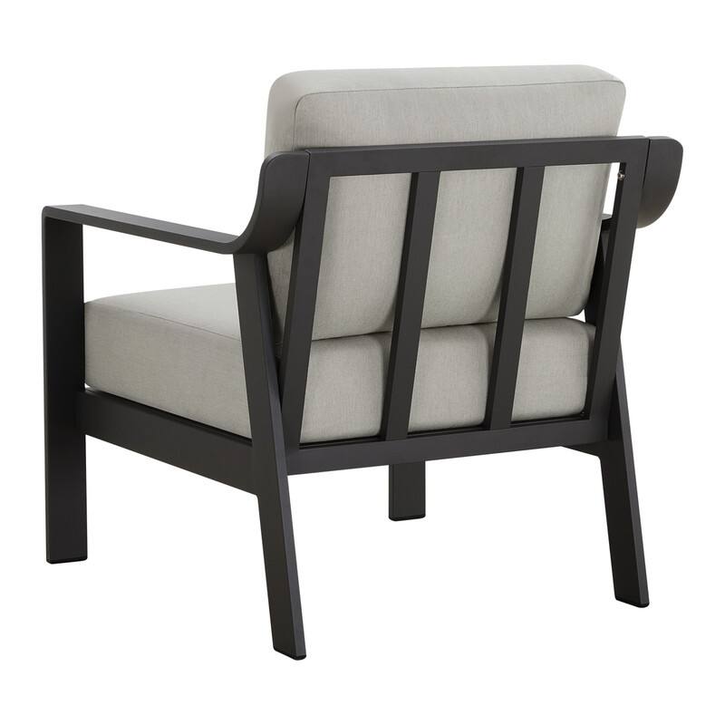 Spruce & Spring Outdoor Patio Furniture Set Aluminum Sofa Accent Chair