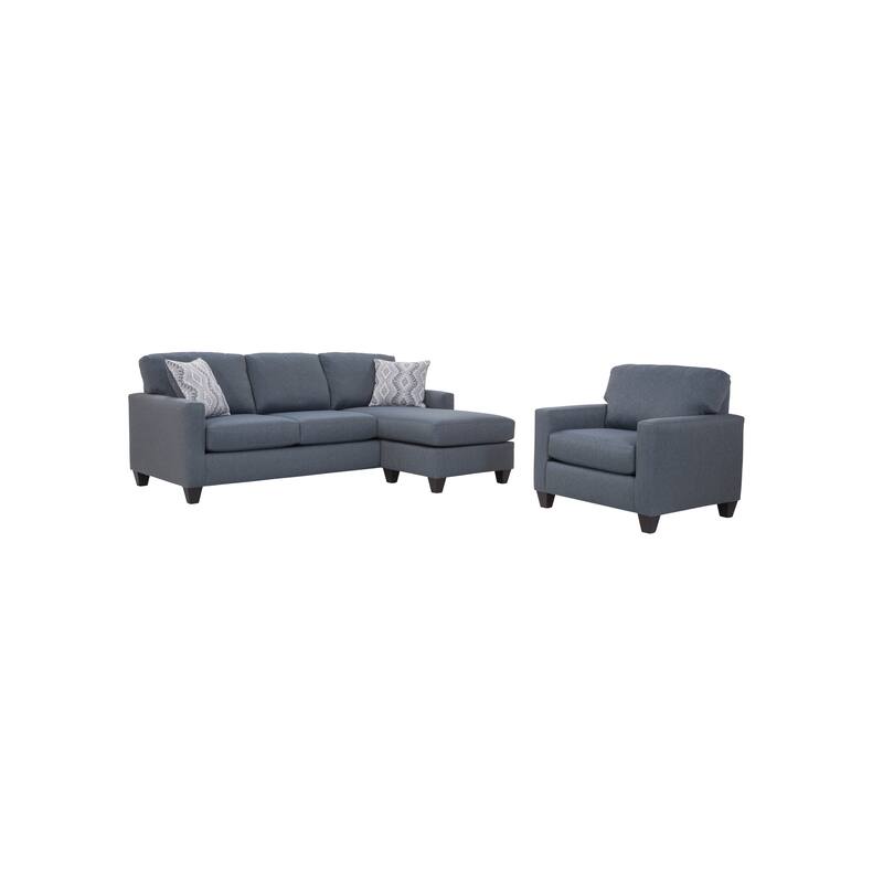 American Furniture Classics Eureka Sofa Chaise with Drop Down Table and USB