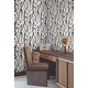 preview thumbnail 2 of 5, York Wallcoverings Joyful Dancers Carbon Black Wallpaper