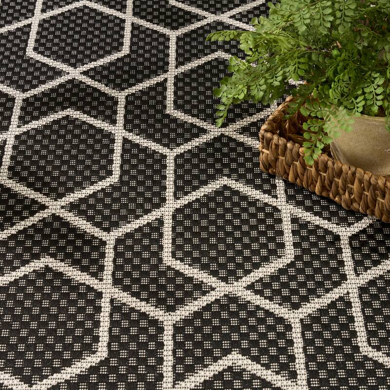 Nourison Horizon Indoor/Outdoor Geometric Area Rug