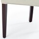 preview thumbnail 9 of 7, SAFAVIEH Dining Nimes Putty Grey Dining Chair - 25"W x 22"D x 37"H