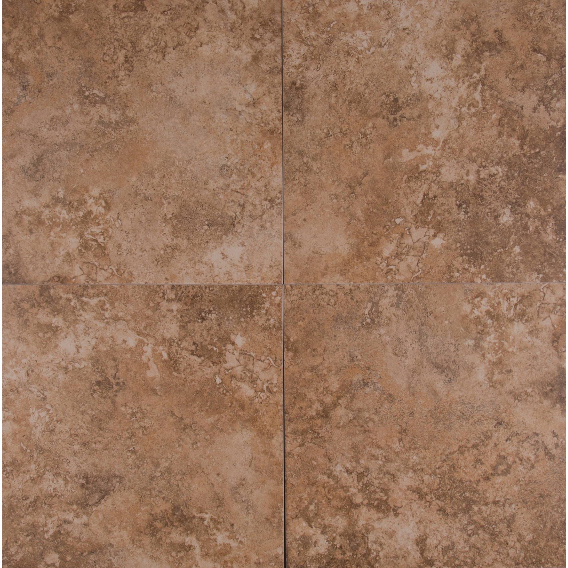 - Wood MSI NTRA1212 Travertino 12/" Square Floor Tile Matte Visual
