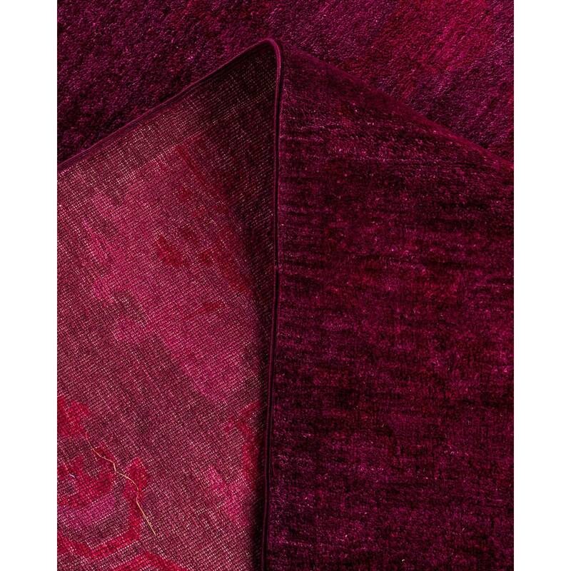 Vibrance One-of-a-Kind Hand-Knotted Area Rug - Red, 9' 3" x 9' 4" - 9' 3" x 9' 4"