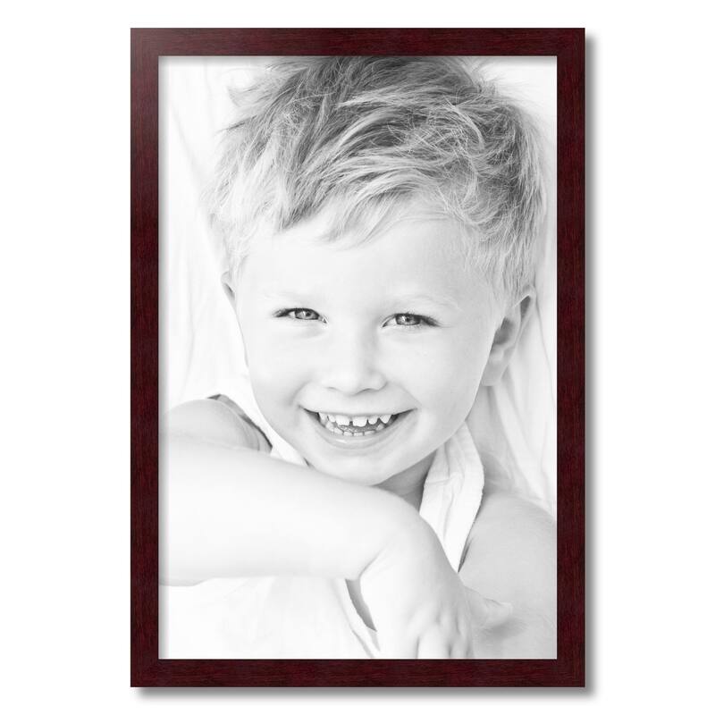 ArtToFrames Metro Modern 18x27 Inch Picture Frame, 1.25 Inch MDF Poster Frame Available in Multiple Colors (FRBW26-18x27)